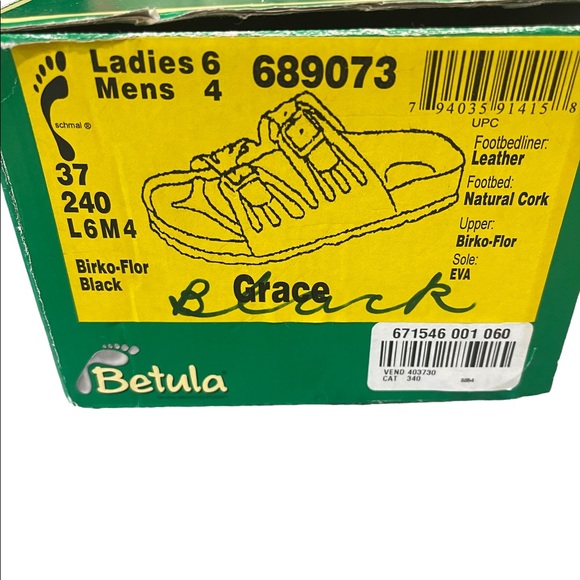 BETULA BY BIRKENSTOCK Grace Leather Sandal - Picture 7 of 8